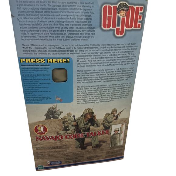 1999 G.I. Joe Navajo Code Talker 12" Action Figure Delta - Picture 4 of 6